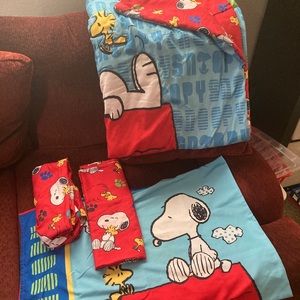Peanuts Snoopy Toddler Bedding Set